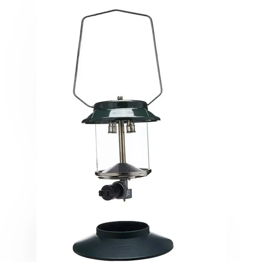 Coleman Portable Propanne Gas Lantern 1000 Lumens, 2 Mantles